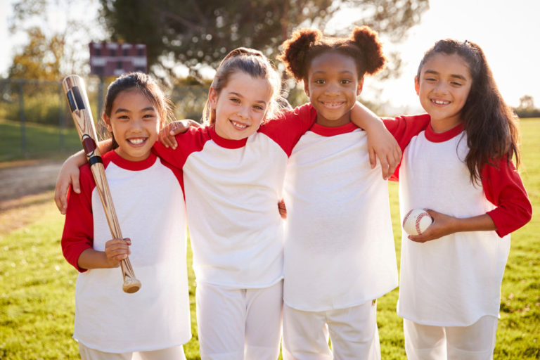 kids at football practice