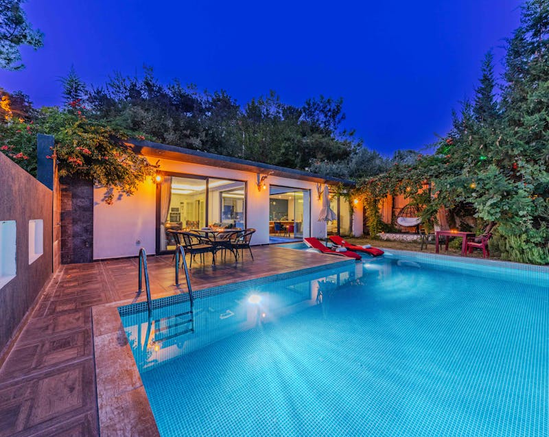 outdoor living area