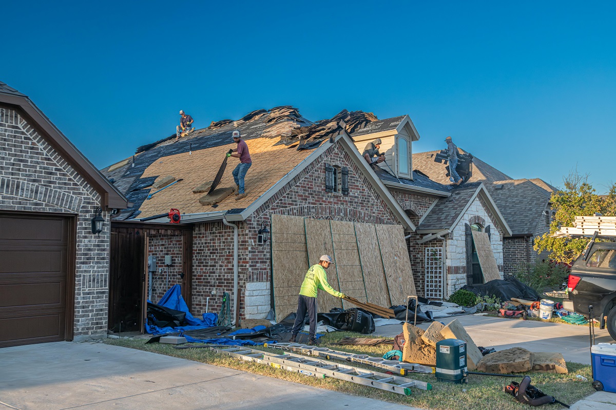 ongoing home renovation